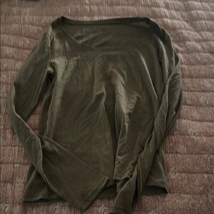 Olive Green Women's Top